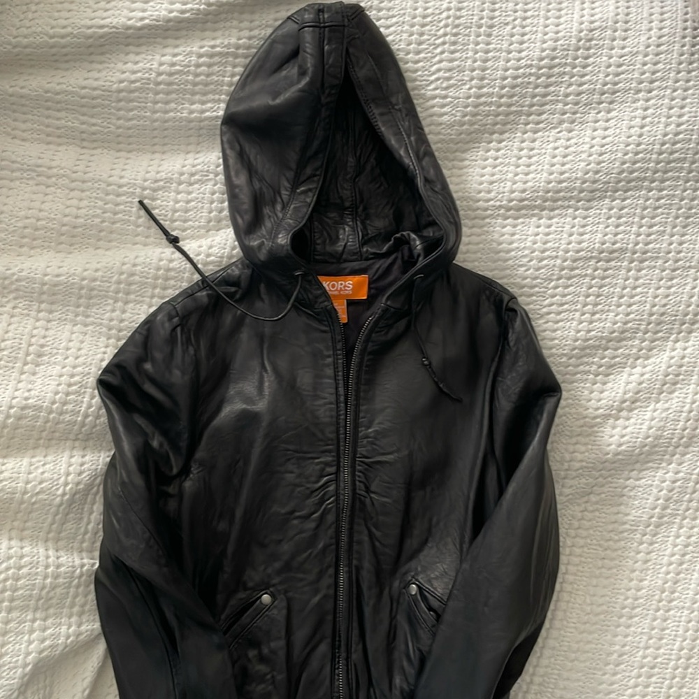 Kors by Michael Kors leather jacket